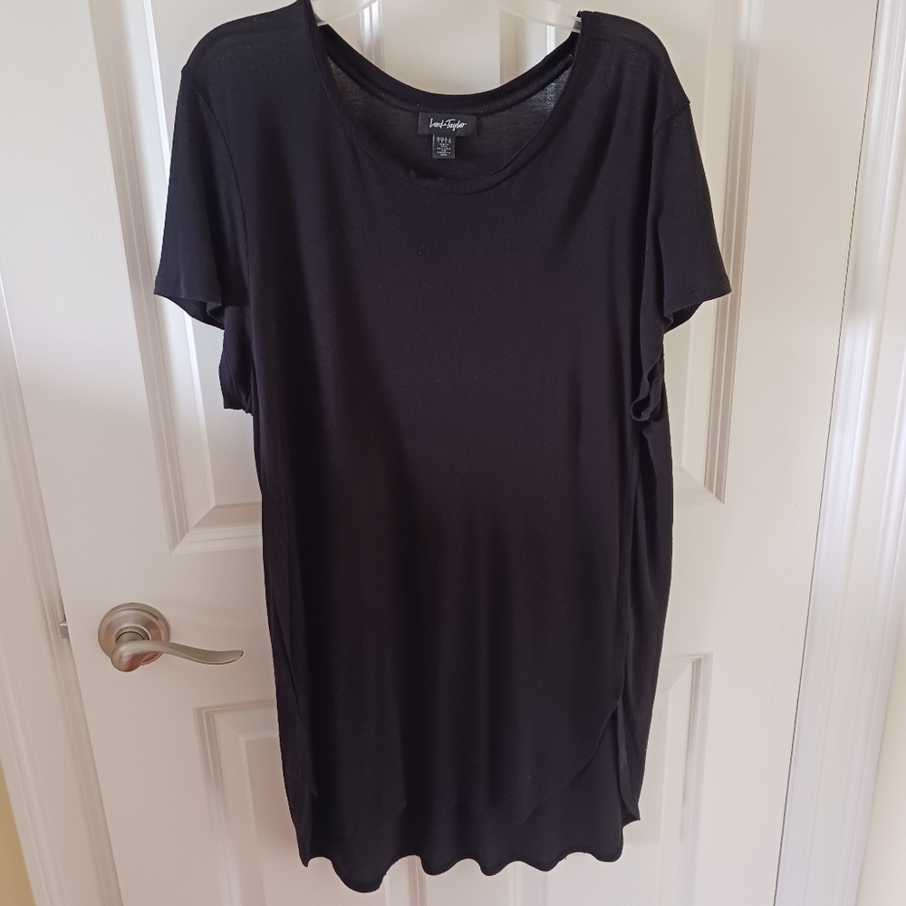 Lord & Taylor Lightweight Flowy T-Shirt